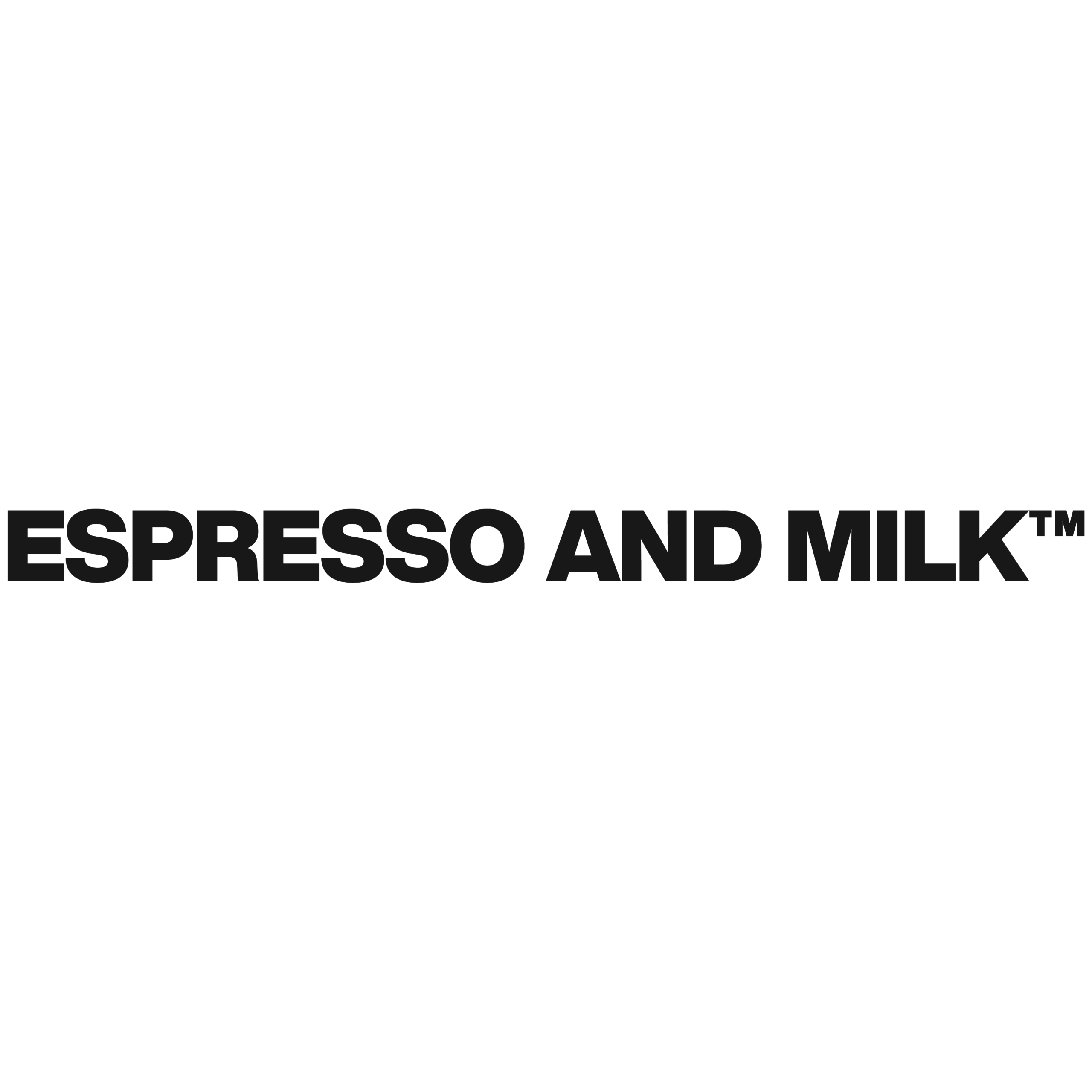 ESPRESSO AND MILK