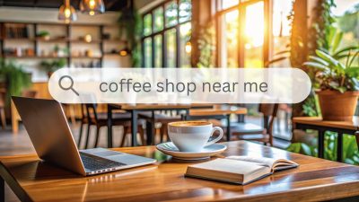 coffee shop keyword search