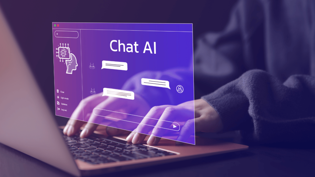 asking ai on a computer