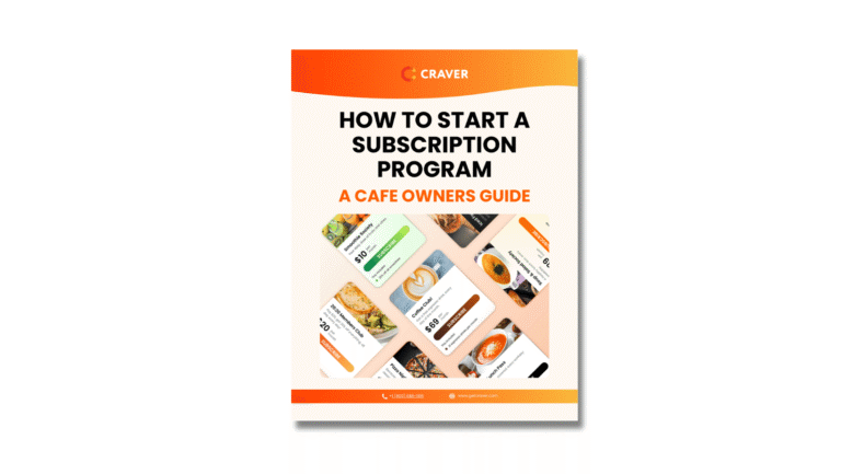 Cafe Owners Subscription Guide