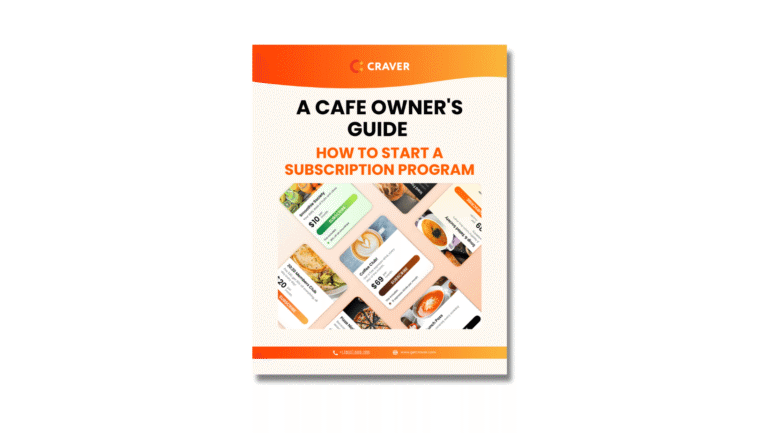 Cafe Owners Subscription Guide