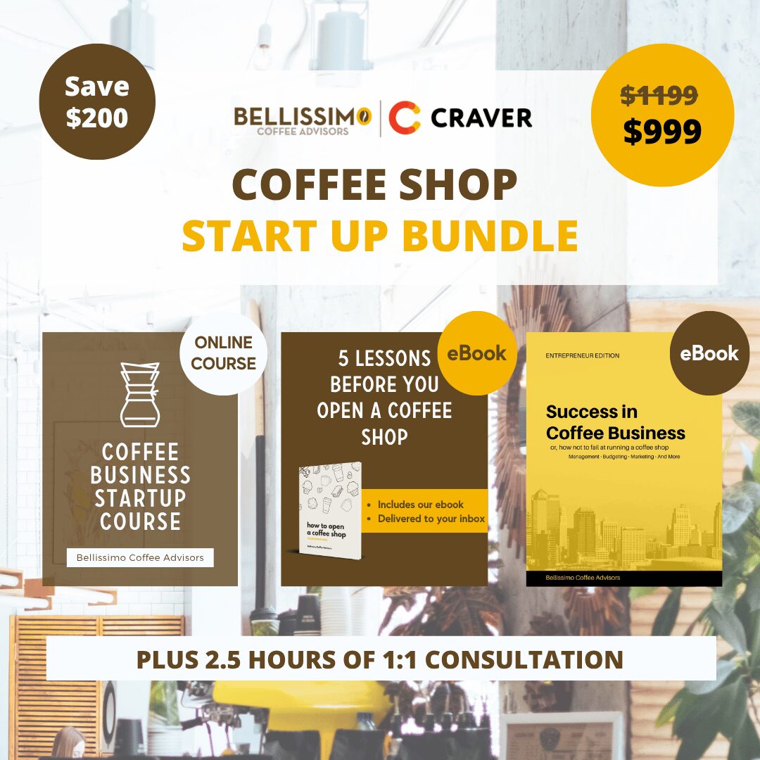 coffee shop start up bundle