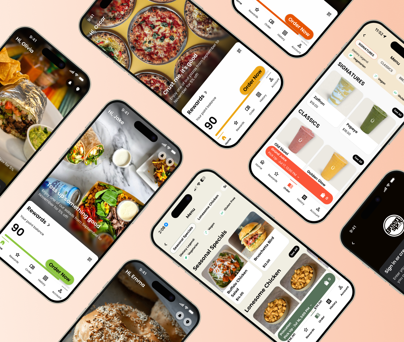 restaurant mobile apps
